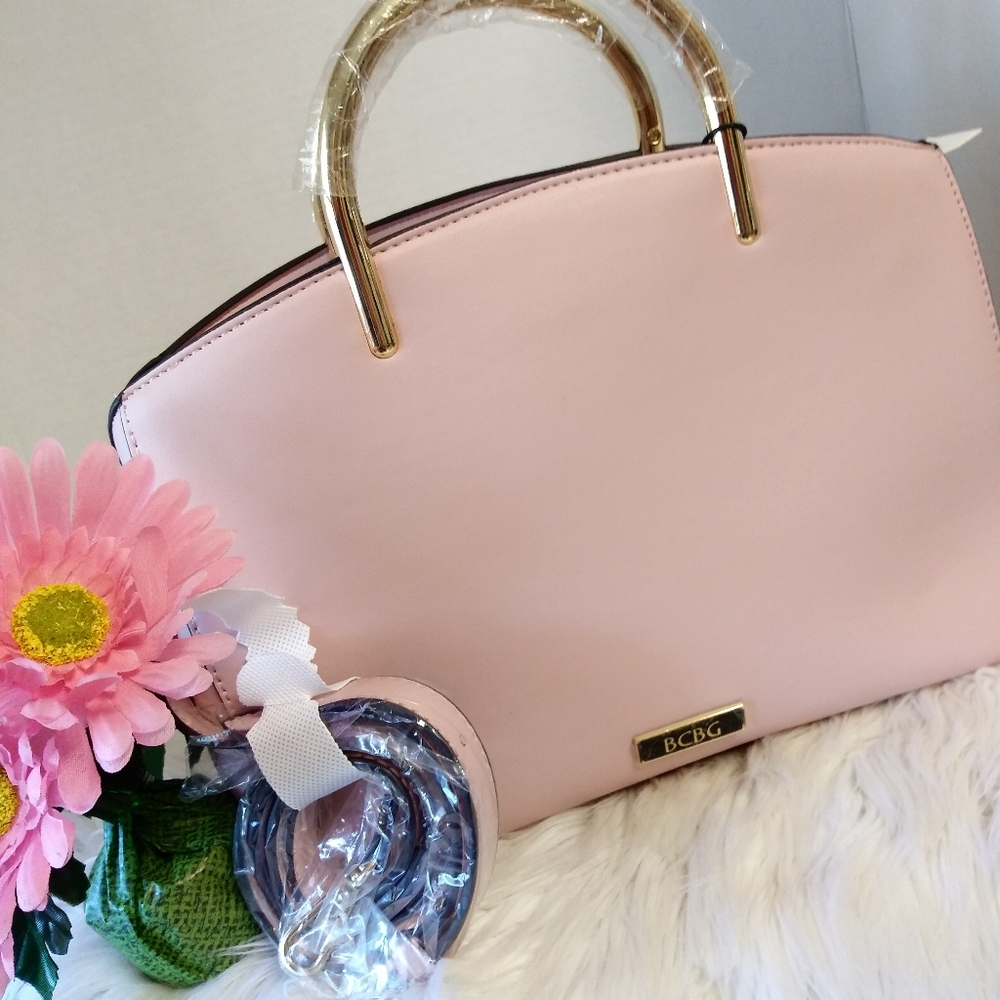 BCBG Pastels Pink Handbag